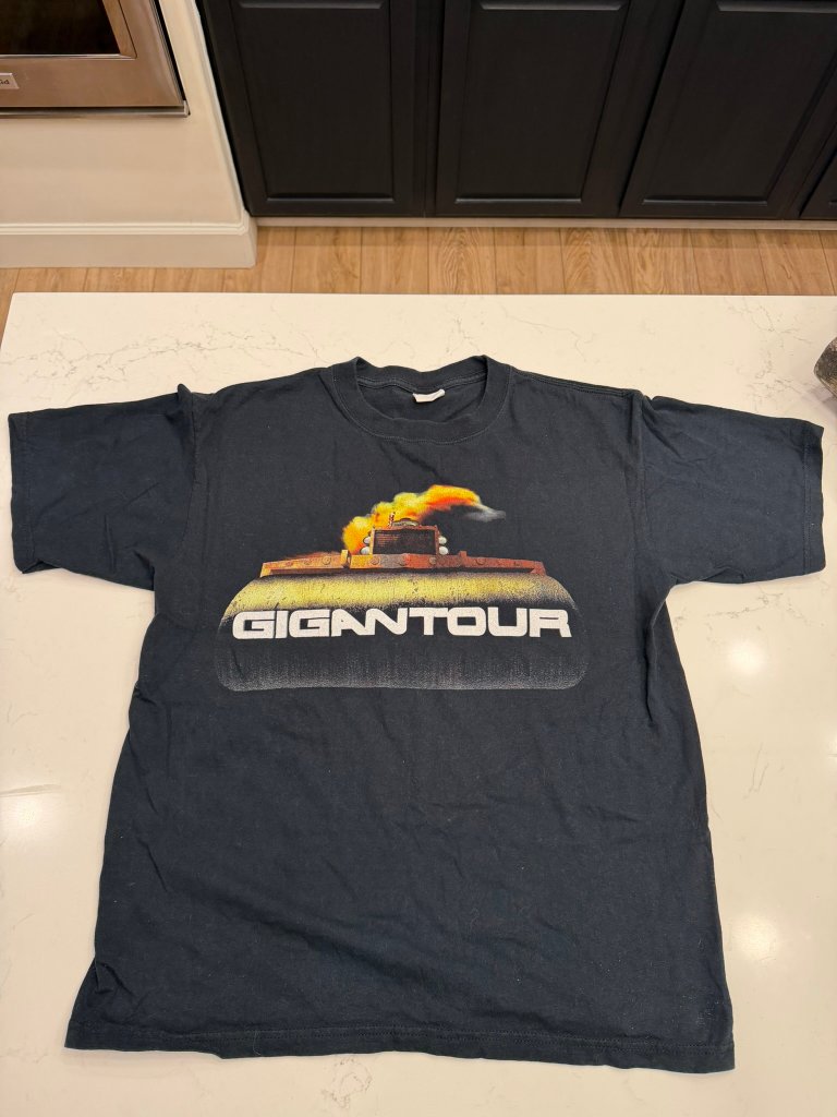 Vintage 2005 Gigantour Tour TShirt Megadeth Dream Theater Fear Factory